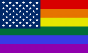 LGBT USA Flag