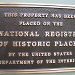 Historic Registry Plaque
