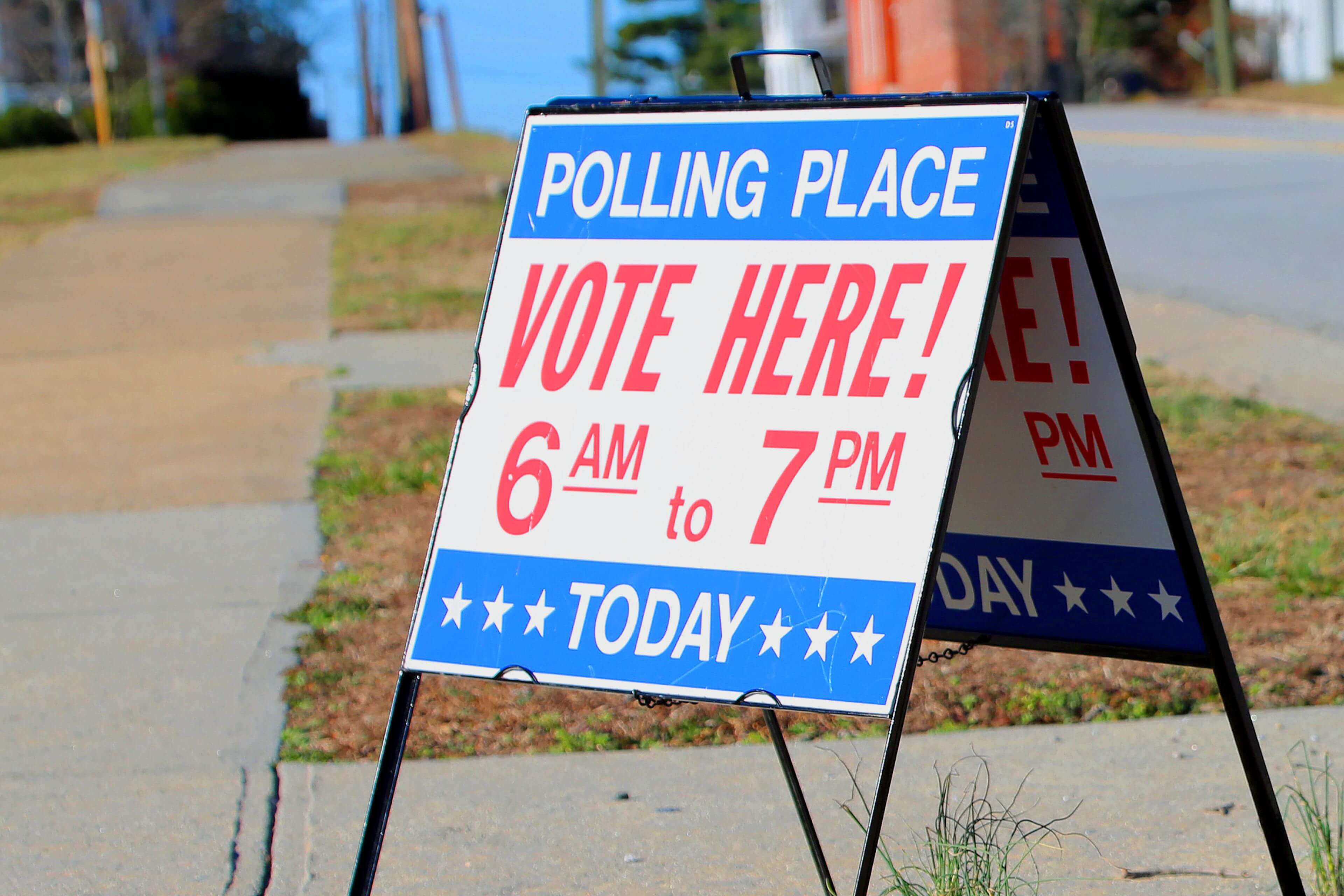 polling-place-sign-universal-life-church-legal-cases