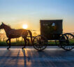 The Amish community is suing the state of Ohio over its new requirement that they install yellow flashing lights on their buggies.